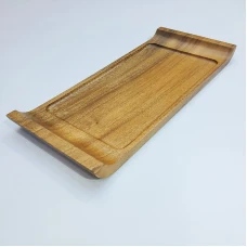 #AC395185;  Acacia wood serving tray 39...