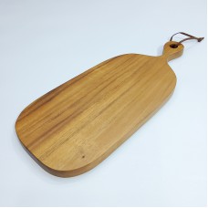 #AC4519;  Acacia wood serving board 45x1..