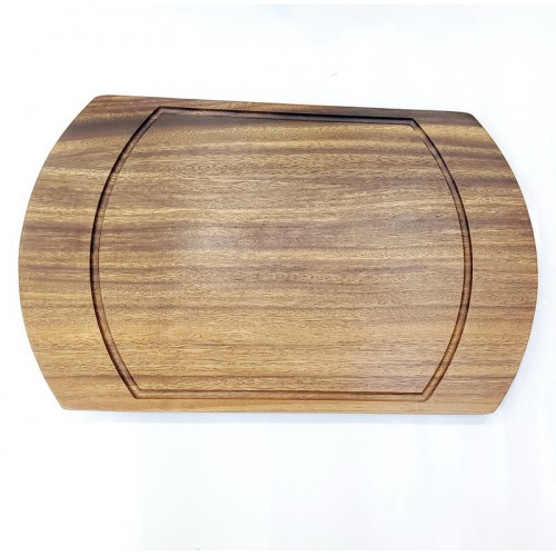 #AC4730;  Acacia wood serving board 47x30cm