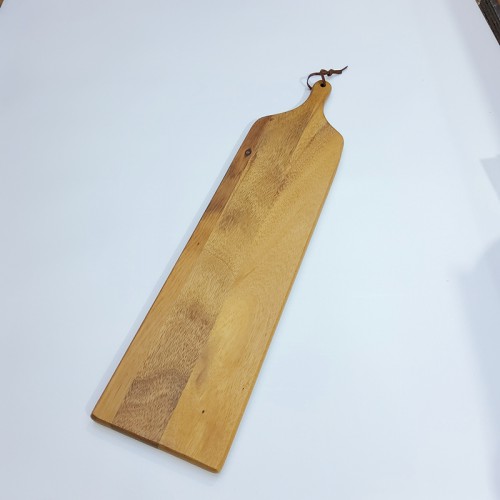 #AC6816;  Acacia wood serving board 68x16cm