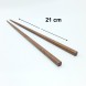 #ACF21; Wooden chopstick (2pcs) 21cm