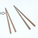 #ACF21; Wooden chopstick (2pcs) 21cm