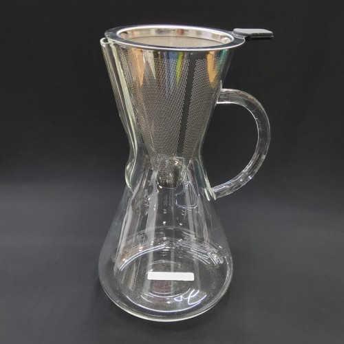 #AR5492-600; Glass coffee server 600ml