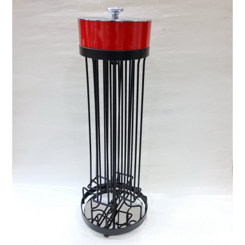 #AY6734; Metal wire coffee capsule stand