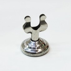 #BB4028; S/S tag holder 4cm Silver..