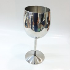 #BGRW350-SS; S/S wine glass 350ml - SS..