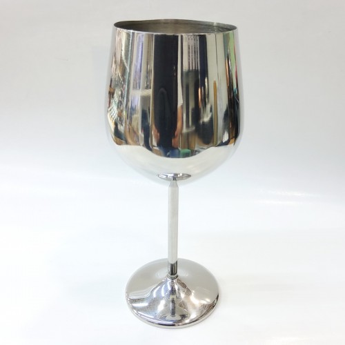 #BGRW500-SS; S/S wine glass 500ml - SS