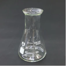 #BM-CBK100;  Glass measuring bottle 100m..