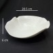 #BS1690-WT; Ceramic deep plate 8.25" #WT  