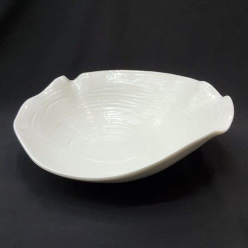 #BS1690-WT; Ceramic deep plate 8.25" #WT  