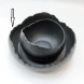 #BS1829-BK; Ceramic nesting bowl 8" #BK  