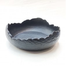 #BS1829-BK; Ceramic nesting bowl 8"..