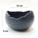 #BS1836-BK; Ceramic nesting bowl 5.5" #BK  