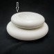 #BS1850-WT; Ceramic mushroom bowl 7" #WT  