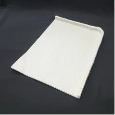 #BS1904-WT; Ceramic rectangle plate 30.5..