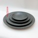 #BS5026-BK; Ceramic round plate 26cm