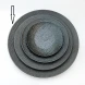 #BS5040-BK; Ceramic round plate 31.5cm