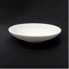 #BS5101-WT; Ceramic 8" bowl - RC/WT..