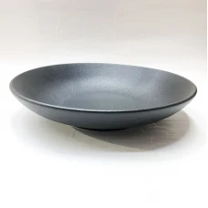 #BS5118-BK; Ceramic 23cm bowl - RC/BK..