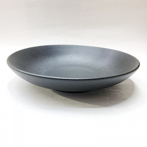 #BS5118-BK; Ceramic 23cm bowl - RC/BK