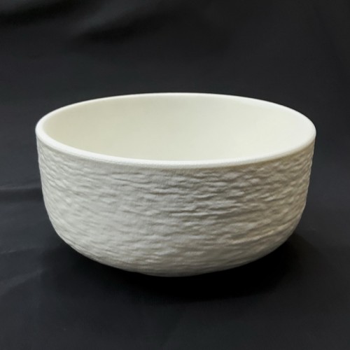 #BS5125-WT; Ceramic 14cm bowl - RC/WT