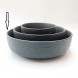 #BS5149-BK; Ceramic 25.5cm bowl - RC/BK