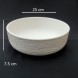 #BS5149-WT; Ceramic 25.5cm bowl - RC/WT