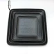 #BS5187-BK; Ceramic 30.5cm sq. plate