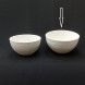 #BS5194-WT; Ceramic 11.5cm bowl - RC/WT 