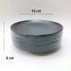 #BS5200-BK; Ceramic cylinder plate 15cm