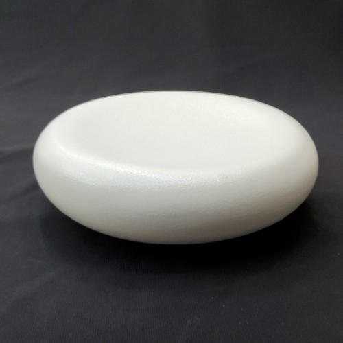 #BS5255-WT; Ceramic pebble bowl 4.5"