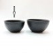 #BS8874-BK; Ceramic bowl 10cm - BK