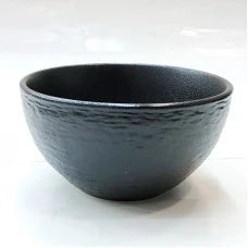 #BS8874-BK; Ceramic bowl 10cm - BK..