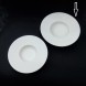 #BS8904-WT; Ceramic soup plate 28cm - WT