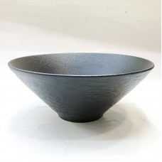 #BS8911-BK; Ceramic bowl 16.5cm - BK..