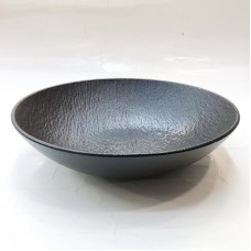 #BS8935-BK; Ceramic salad bowl 20cm - BK..