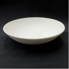 #BS8935-WT; Ceramic salad bowl 20cm - WT..