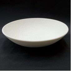 #BS8959-WT; Ceramic salad bowl 25cm - WT..