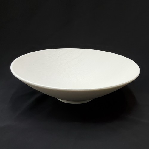 #BS8966-WT; Ceramic rd. bowl 20cm - WT