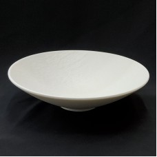 #BS8973-WT; Ceramic rd. bowl 23cm - WT..