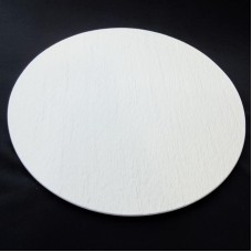 #BS9024-WT; Ceramic flat plate rd. 32cm ..