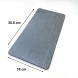 #BS9048-BK; Ceramic flat plate 35.5x18cm - BK