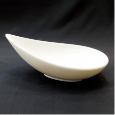 #BS9062-WT; Ceramic oval bowl 15.5cm - W..