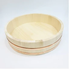 #BT2475; Wooden sushi bucket 36x10cm ..