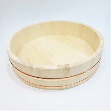 #BT2482; Wooden sushi bucket 39x10cm..