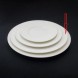 #BU6368; Ceramic 11" rd. Plate #YP/WT