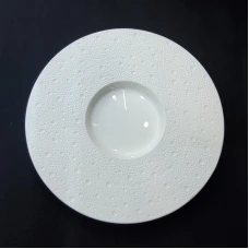 #BU6412; Ceramic 10.25" rd. plate #..