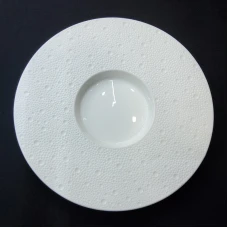 #BU6429; Ceramic 12.5" rd. plate #Y..