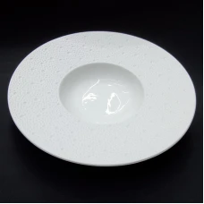 #BU6436; Ceramic 9.75"rd. plate #YP..