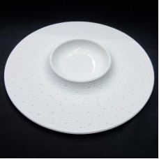 #BU6504; Ceramic 12" rd. plate #YP/..